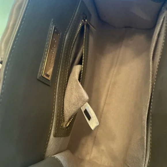 Jimmy Choo Riley Small Star Studs Leather Handbag - Picture 9 of 9